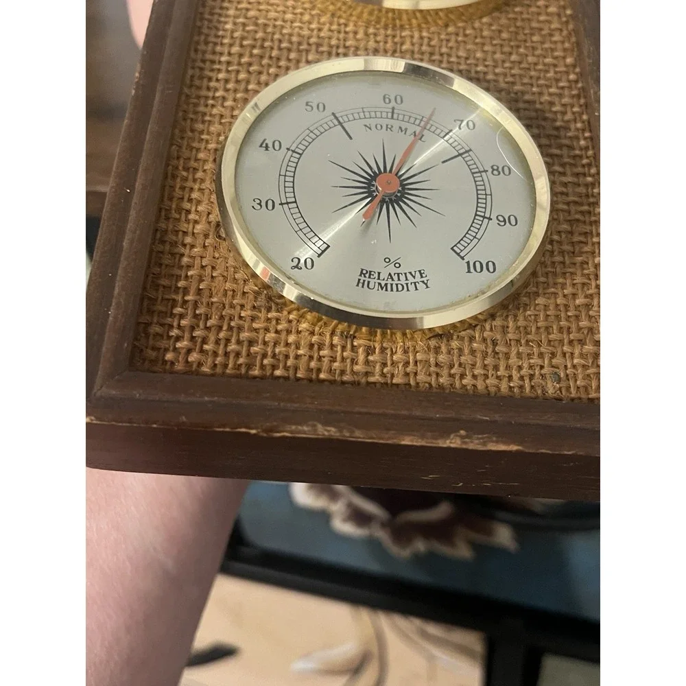 Vintage Jason 3-Instrument Weather Station – Barometer, Thermometer & Hygrometer